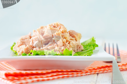 Image of salad from tuna