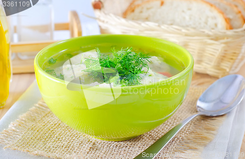 Image of fresh soup