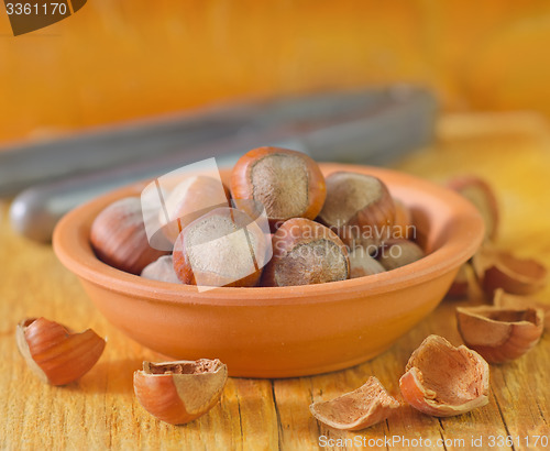 Image of hazelnuts
