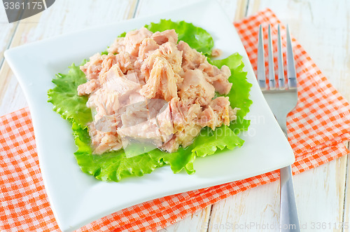 Image of salad from tuna