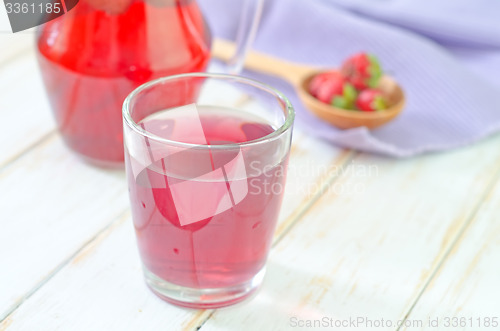 Image of strawberry juice