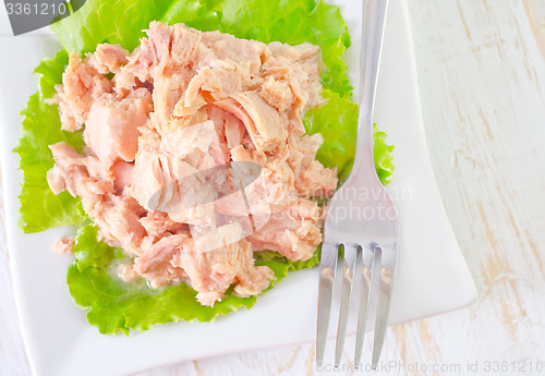 Image of salad from tuna