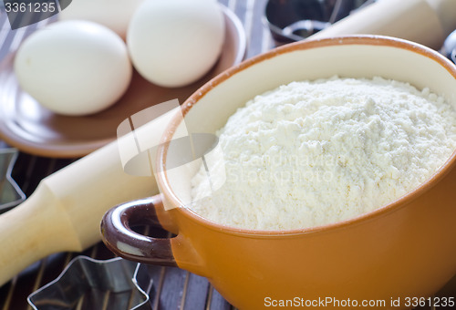 Image of ingredients for dough