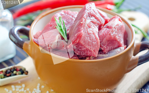 Image of raw meat