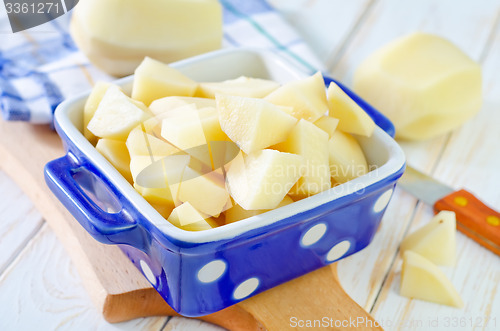 Image of raw potato