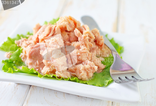 Image of salad from tuna