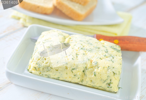 Image of butter with garlic