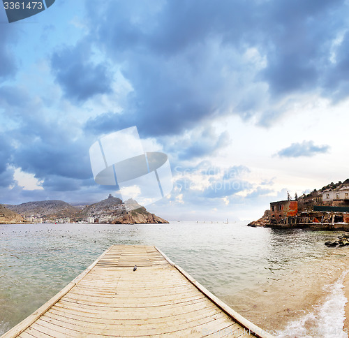 Image of sea in Crimea