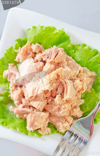 Image of salad from tuna