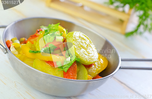 Image of baked vegetables