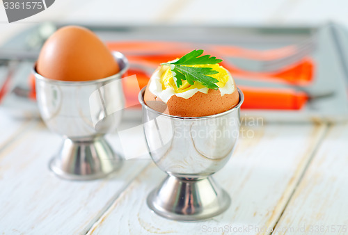 Image of boiled eggs