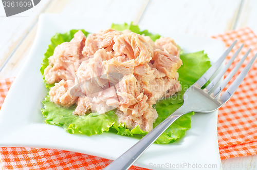 Image of salad from tuna