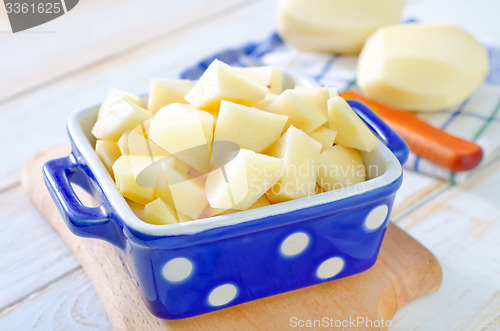 Image of raw potato