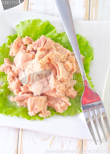 Image of salad from tuna