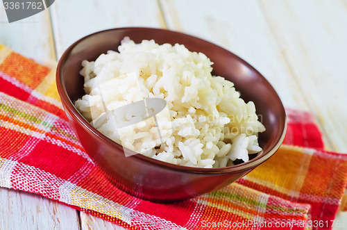 Image of boiled rice