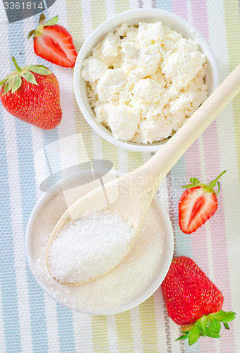 Image of cottage with strawberry