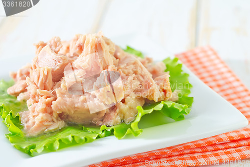 Image of salad from tuna