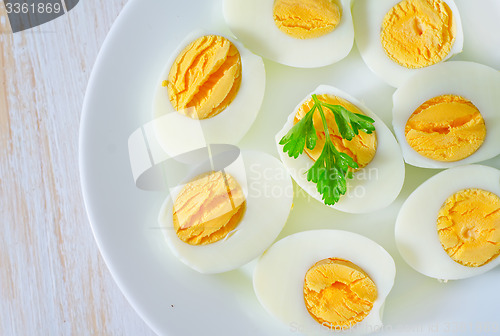 Image of boiled eggs