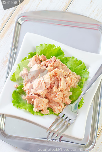 Image of salad from tuna