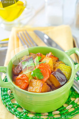 Image of baked vegetables