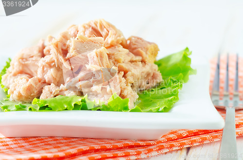 Image of salad from tuna