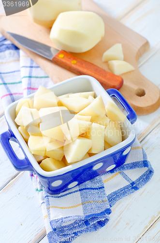 Image of raw potato