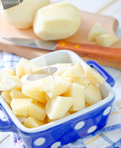 Image of raw potato