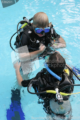 Image of Scuba diving instructor