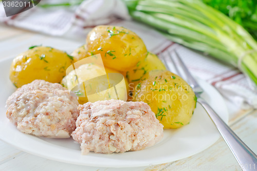 Image of boiled potato