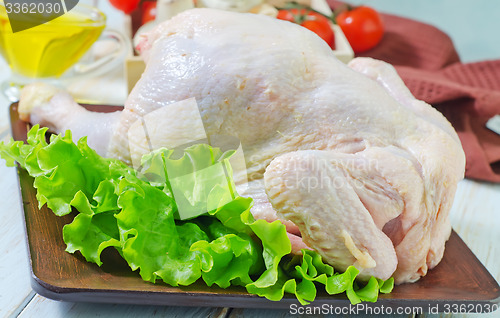 Image of raw chicken