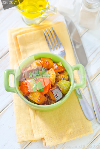 Image of baked vegetables