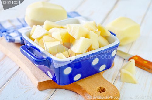 Image of raw potato