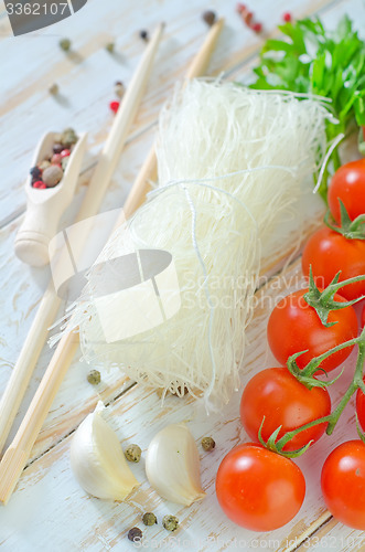 Image of rice noodles