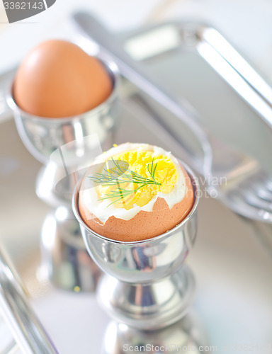 Image of boiled eggs