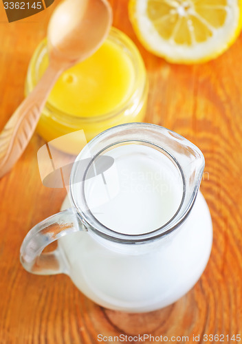 Image of milk and honey
