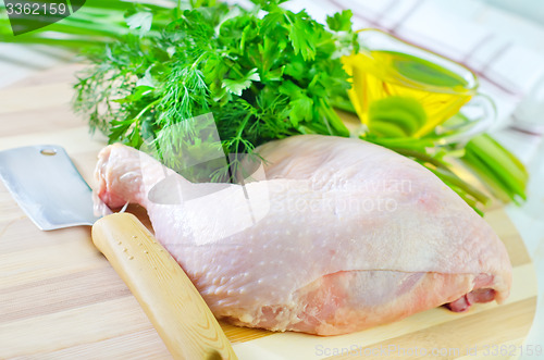 Image of raw chicken