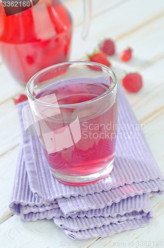 Image of strawberry juice