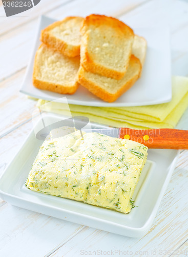 Image of butter with garlic