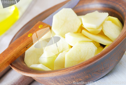 Image of raw potato