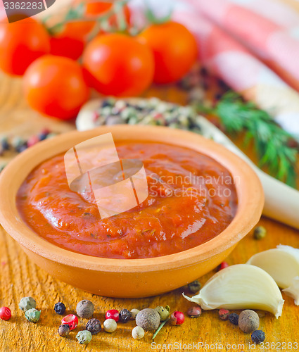 Image of tomato sauce