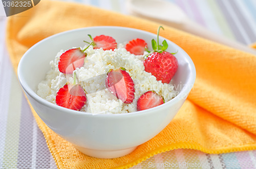 Image of cottage with strawberry