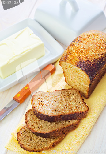 Image of butter and bread