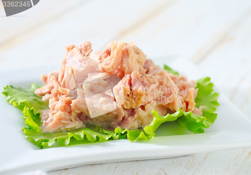 Image of salad from tuna