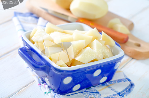Image of raw potato