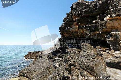 Image of Beach with rocks and clean water