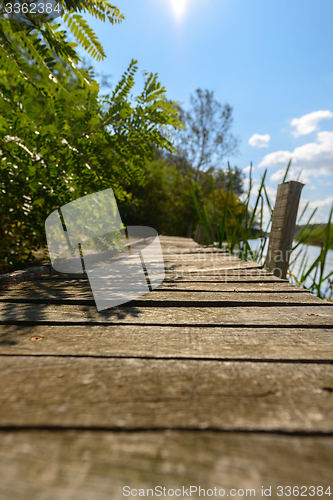 Image of Peaceful place at the pond