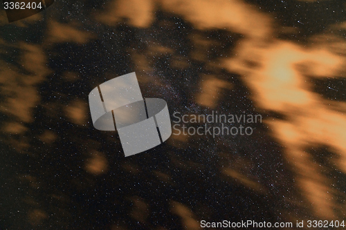 Image of Night sky with stars