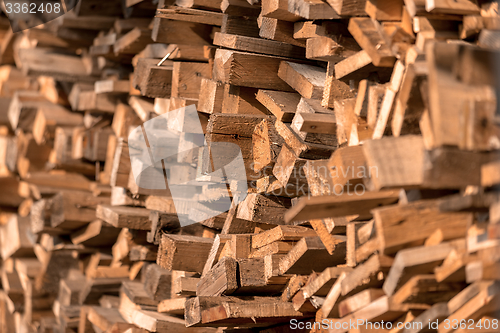 Image of Firewood texture closeup