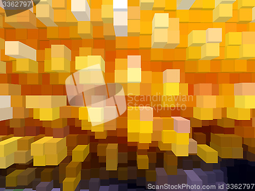 Image of yellow abstract texture