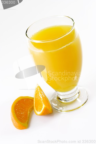 Image of Orange Juice with Orange Slices